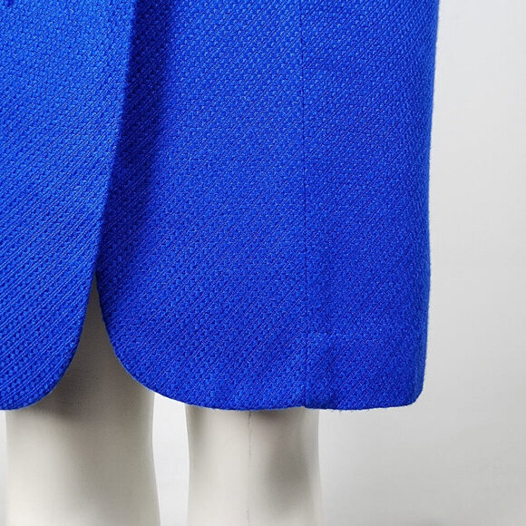 Elegant Blue Button-Down Dress - Picture 5 of 11